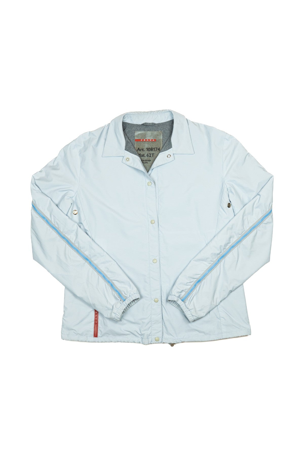 Prada Light Blue Technical Jacket