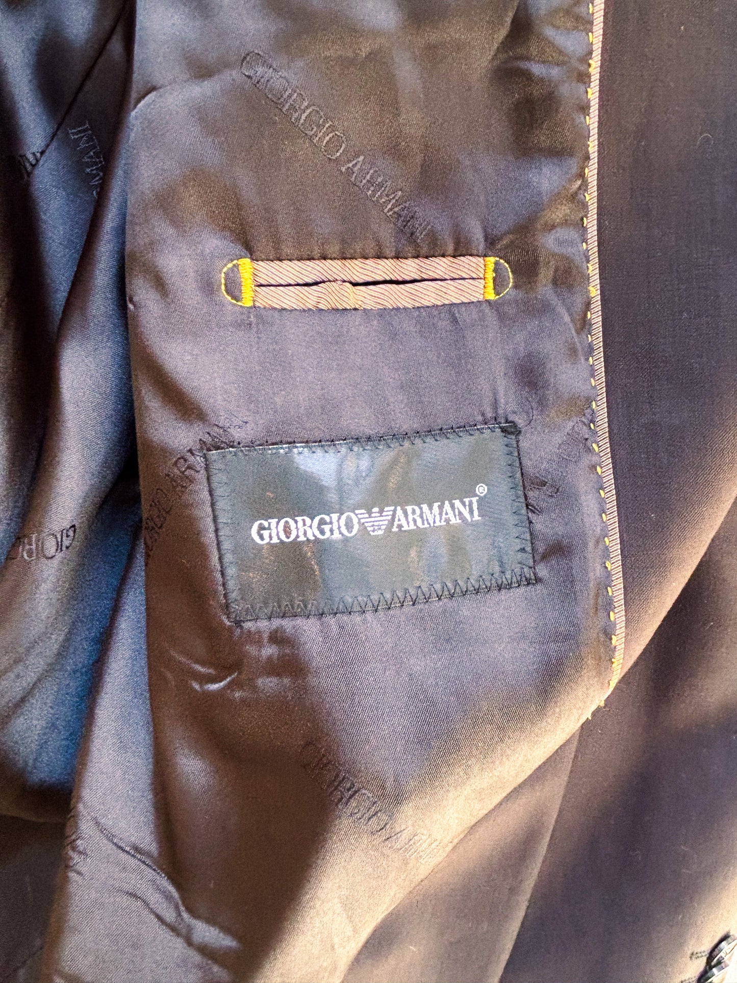 Giorgio Armani – Black Wool Blazer