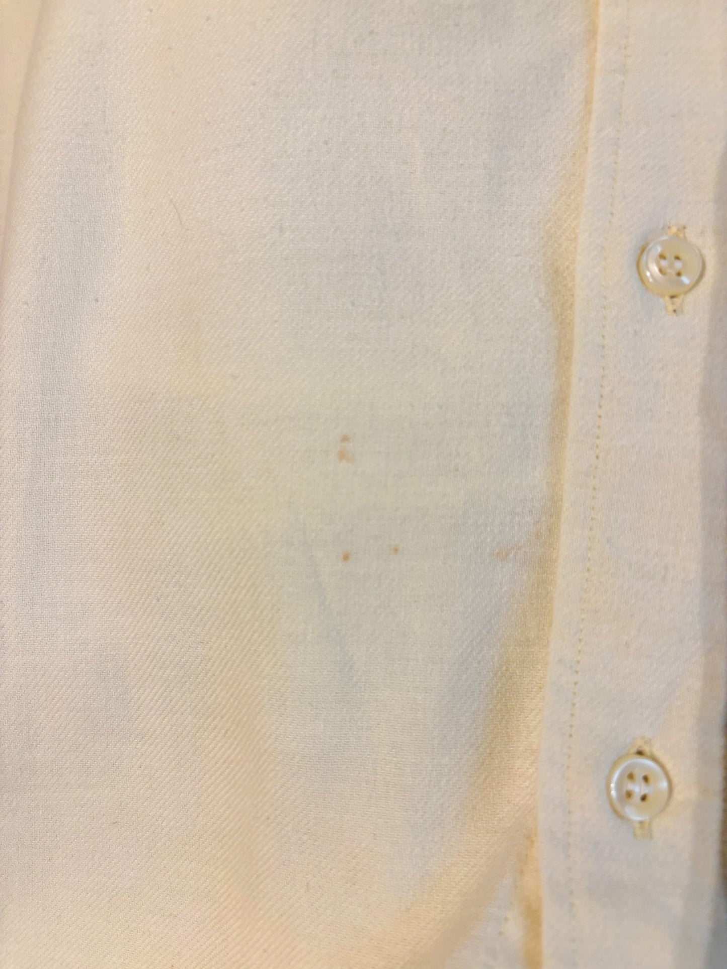 Burberry – Pale Yellow Cotton Shirt