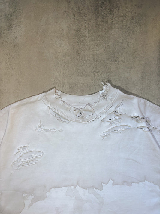 Boxy Fit Distressed T-Shirt – My Sht Studio