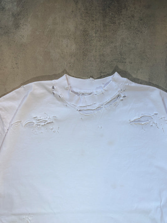 Boxy Fit Distressed T-Shirt – My Sht Studio