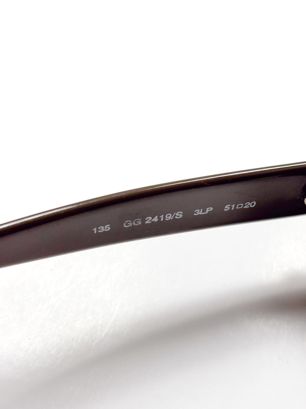 Gucci GG 2419/S Oval Sunglasses, view 3