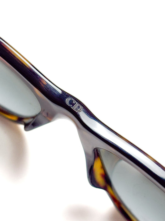 Dior Homme Black Tie Tortoise Sunglasses, view 4