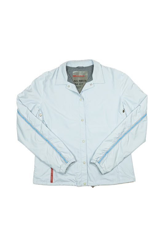 Prada Light Blue Technical Jacket