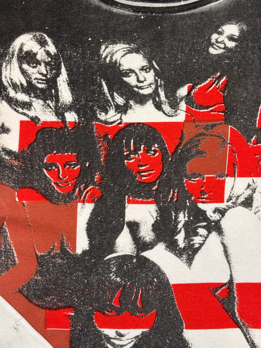Red and Black Graphic T-Shirt