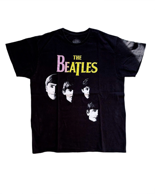 The Beatles T‑shirt – Official Apple Corps Product – Classic Faces Graphic [L]