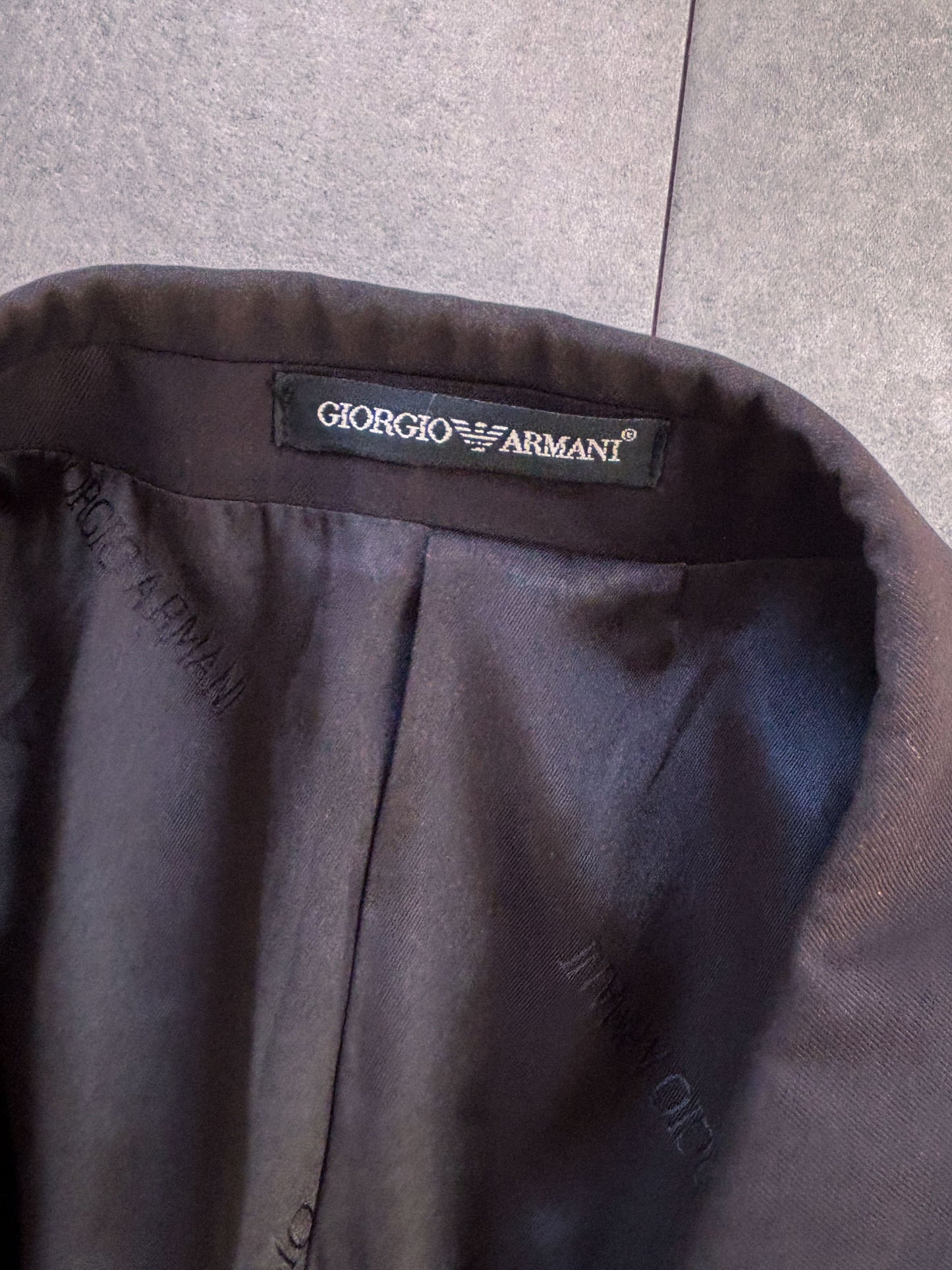 Giorgio Armani – Black Wool Blazer