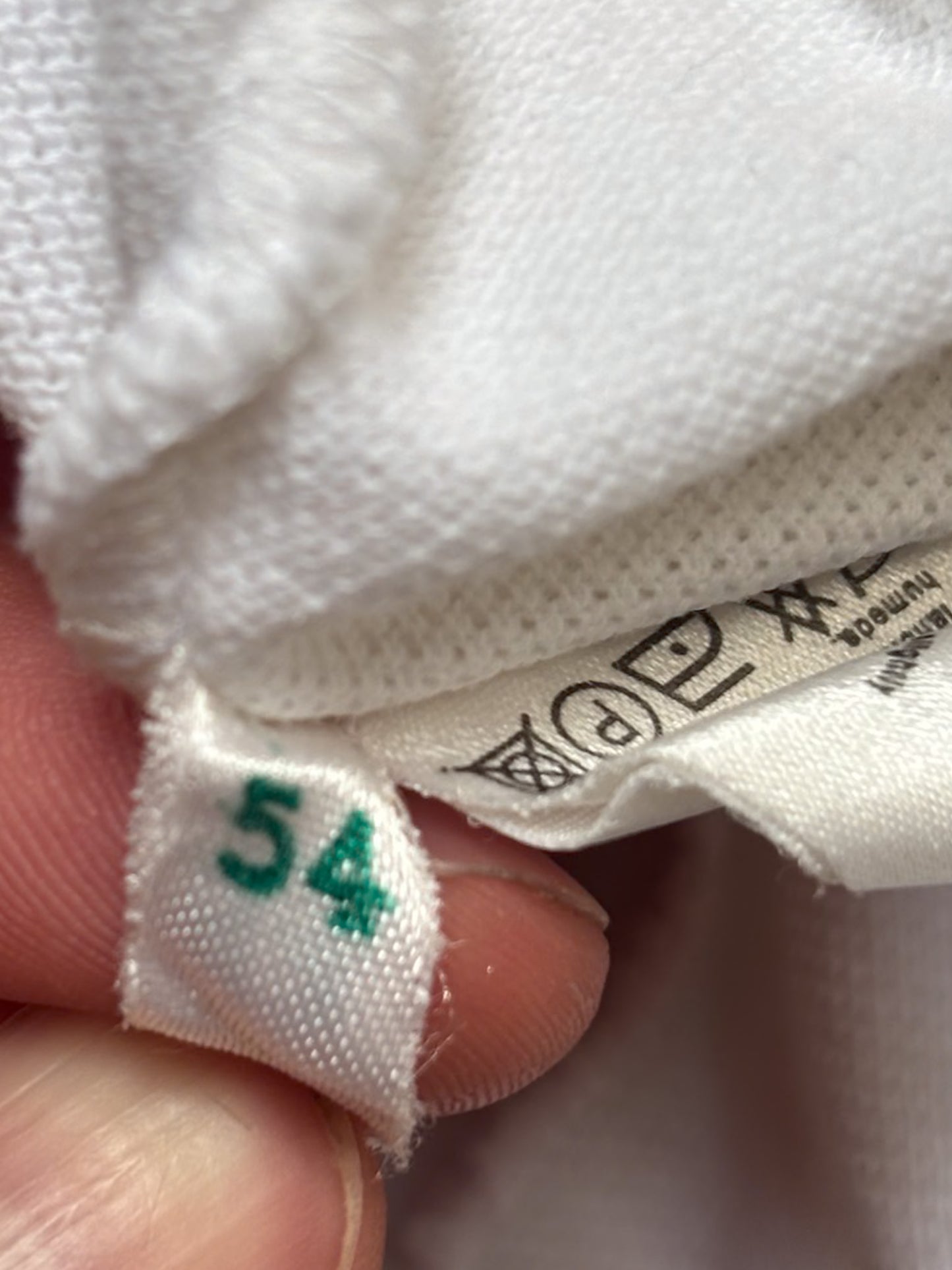 Lacoste – White Cotton Polo Shirt