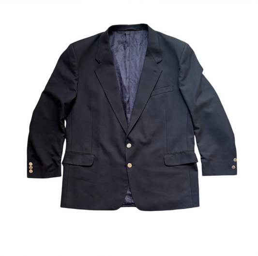 Yves Saint Laurent – Navy Wool Coat
