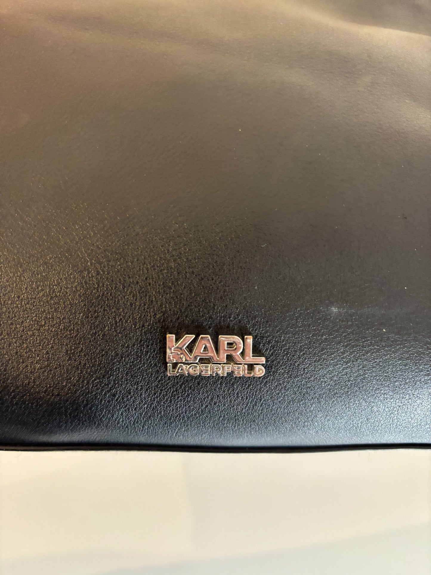 Karl Lagerfeld – Black Polyamide Tote Handbag
