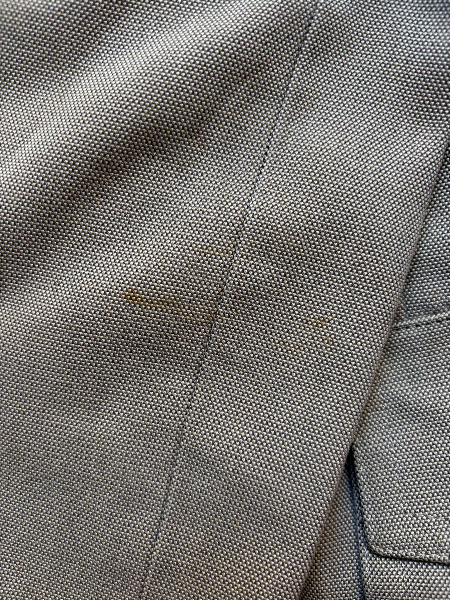 Yves Saint Laurent – Taupe/Khaki Cotton Caban
