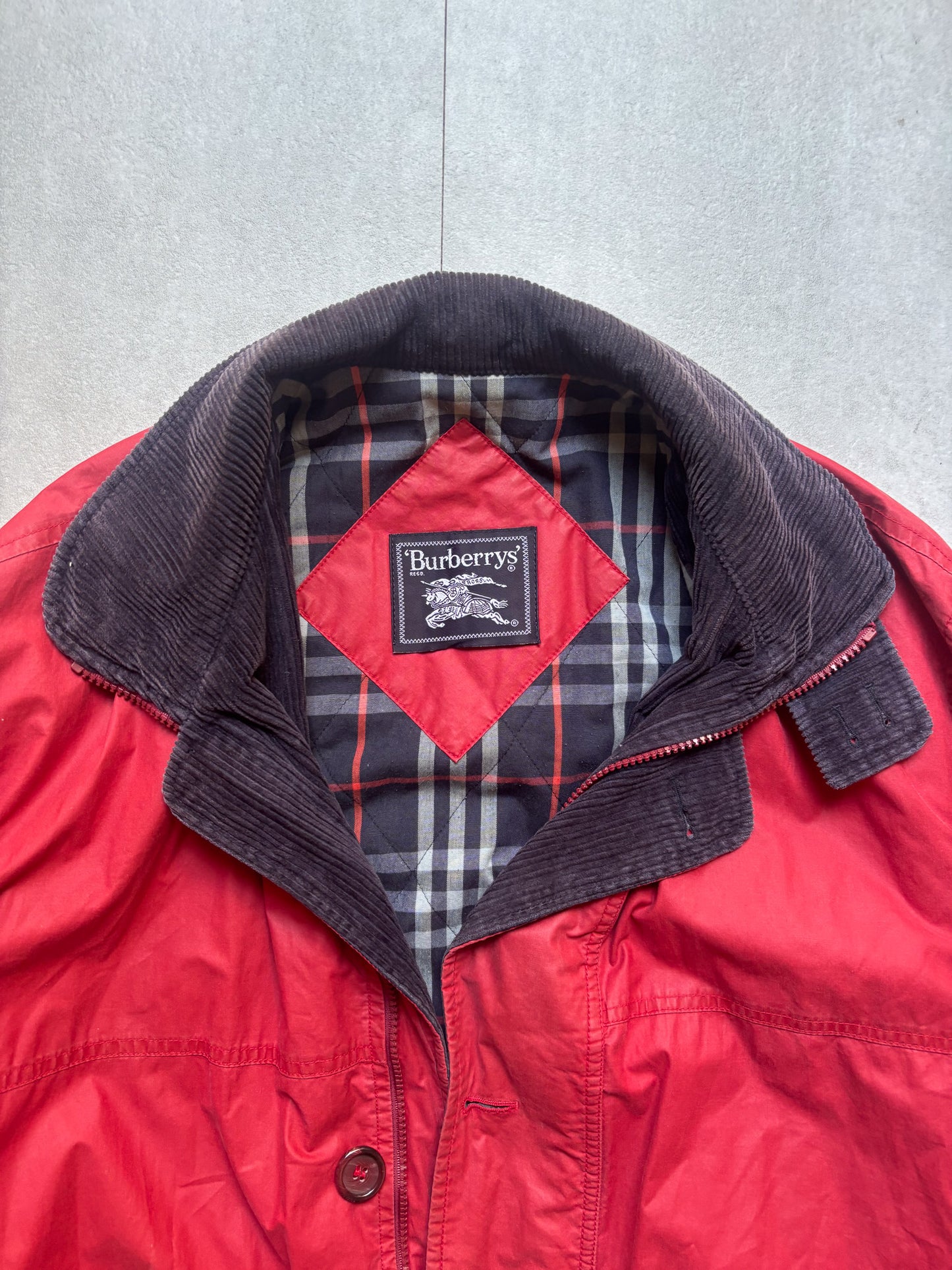 Vintage Burberrys Red Jacket [L]