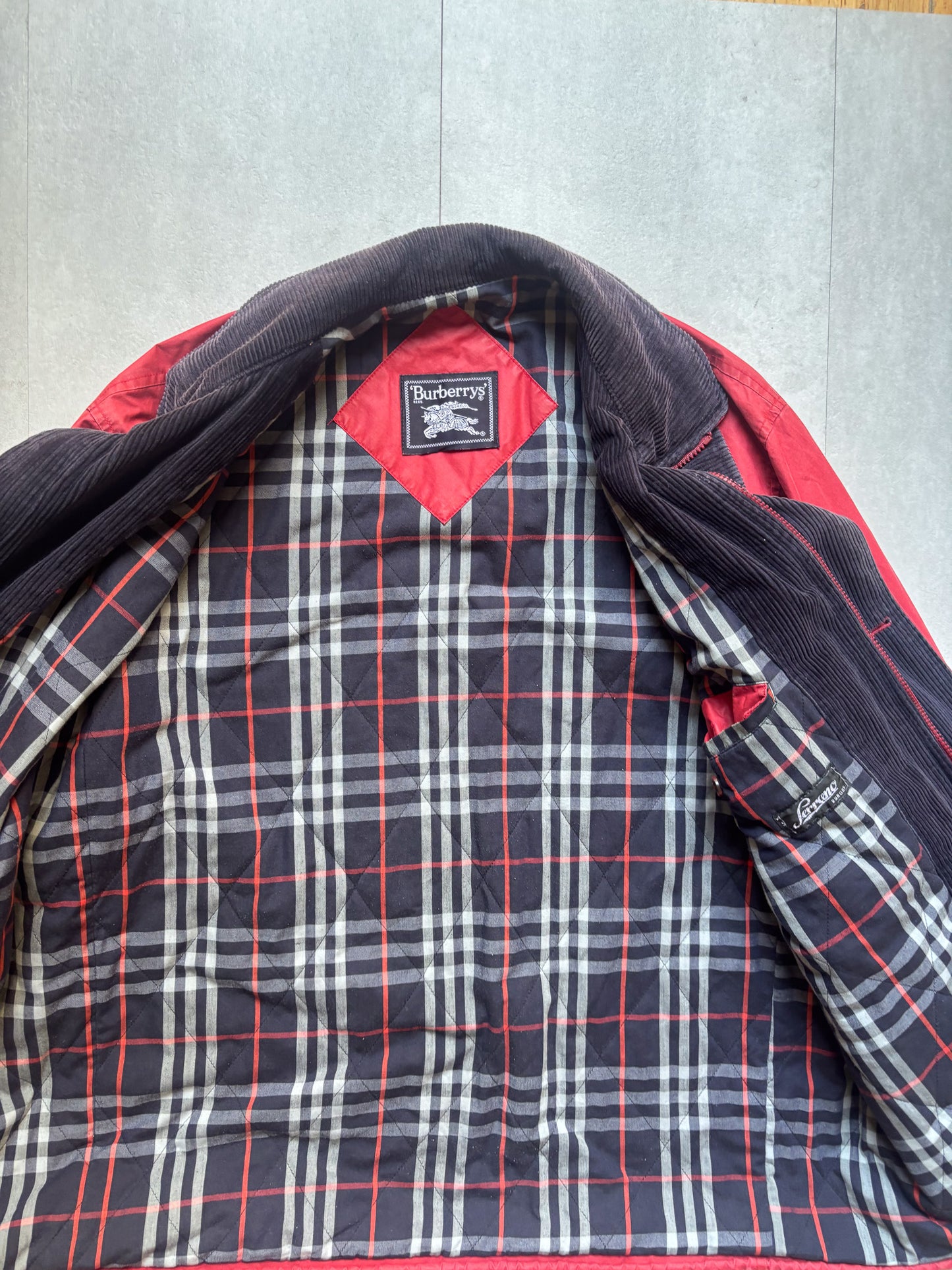 Vintage Burberrys Red Jacket [L]