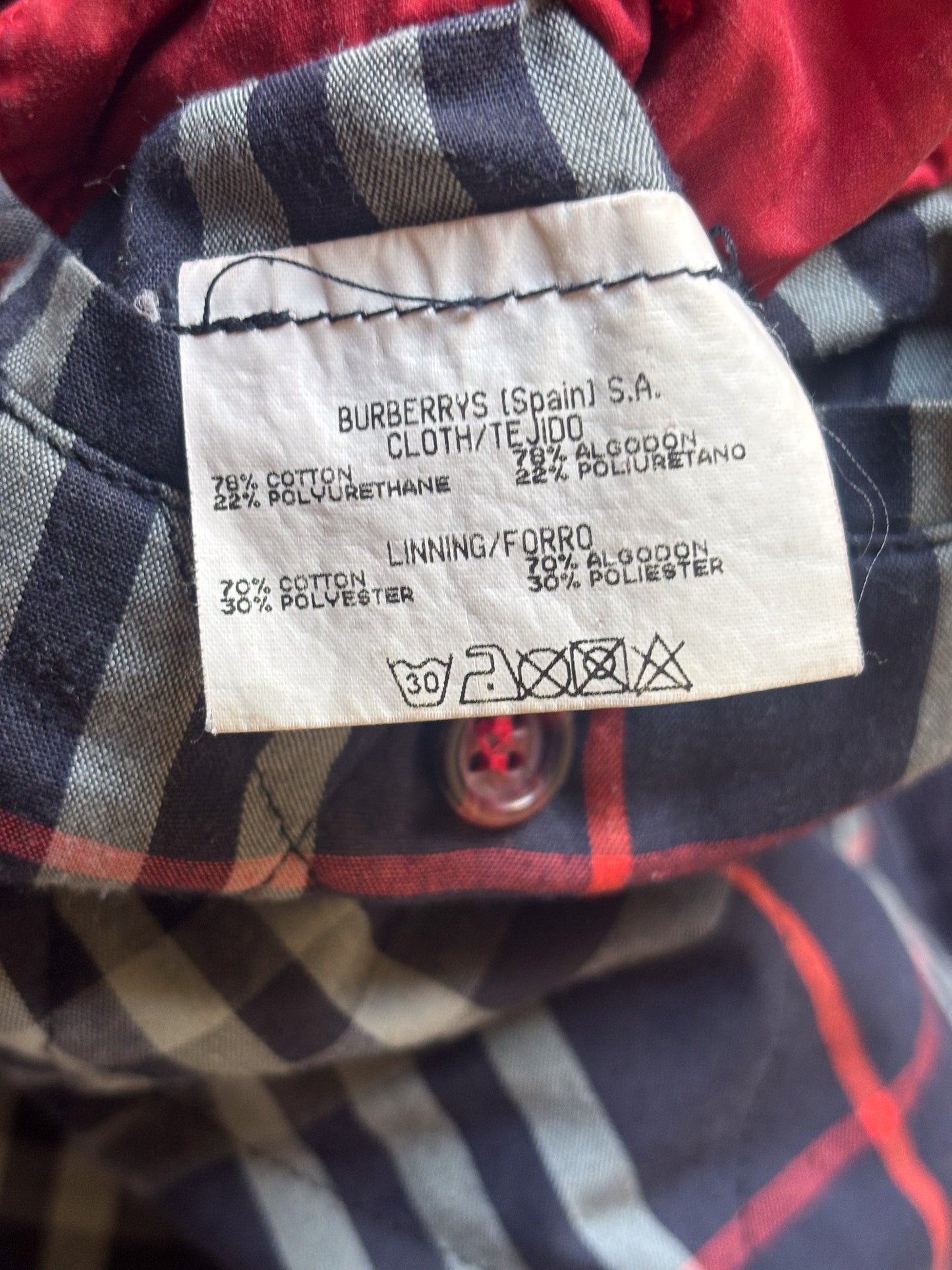 Vintage Burberrys Red Jacket [L]
