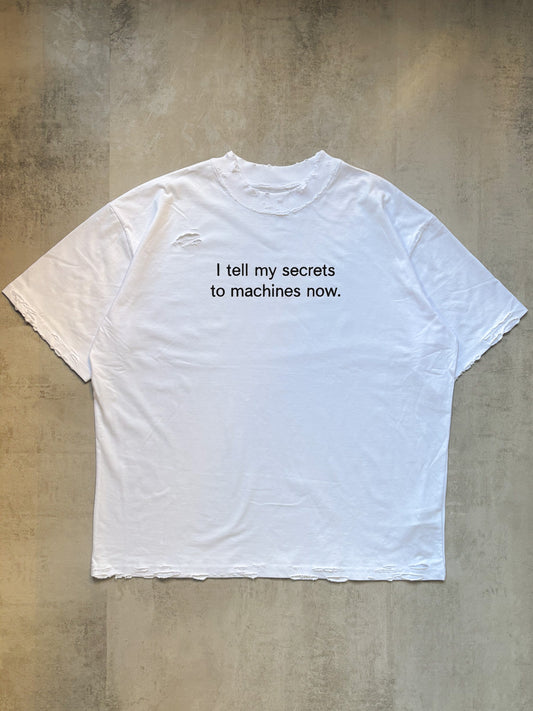 Oversize Distressed T-Shirt – My Sht Studio