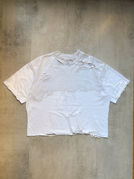 Boxy Fit Distressed T-Shirt – My Sht Studio