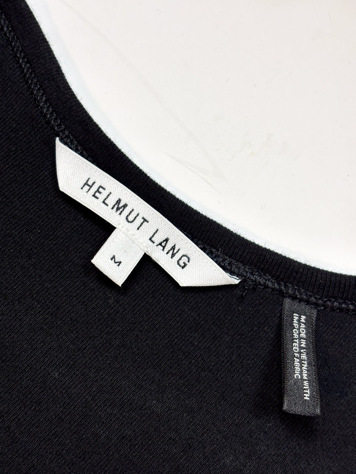 Helmut Lang Black Cut-Out Dress, view 2