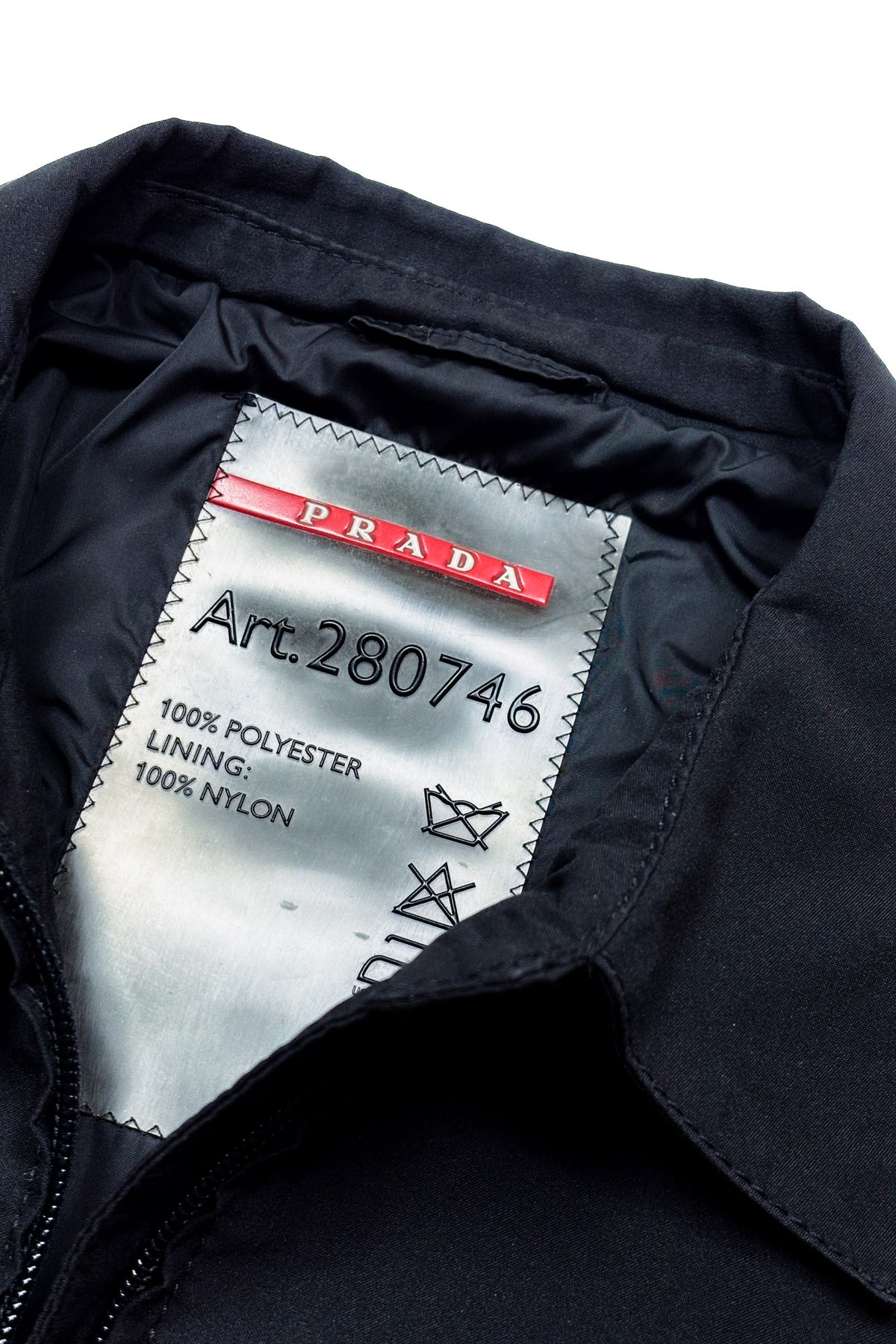 Prada Sport Black Nylon Gore-Tex Jacket, view 3