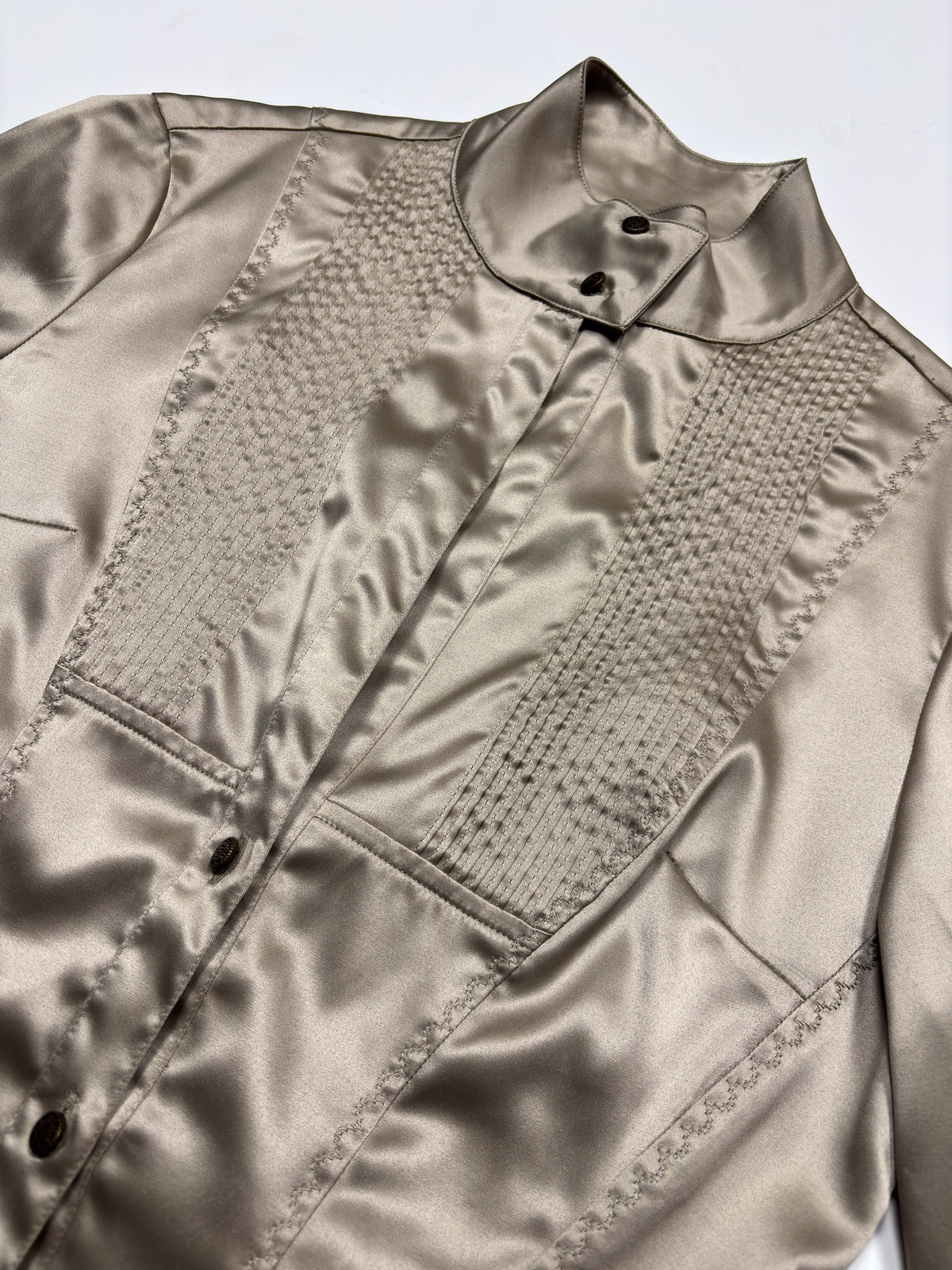 Cavalli Satin Shirt Jacket, view 2