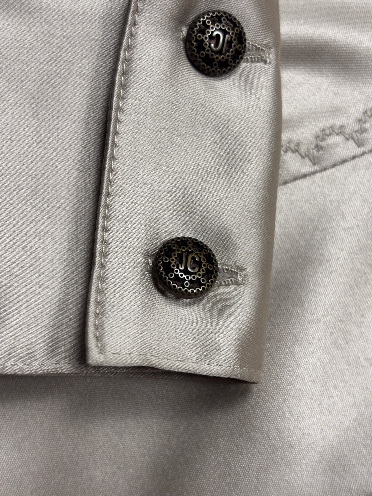 Cavalli Satin Shirt Jacket, view 3