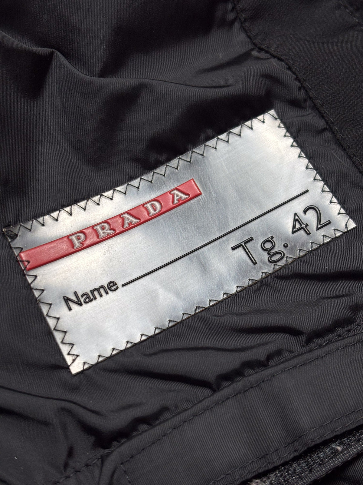 Prada Sport Black Nylon Gore-Tex Jacket, view 5