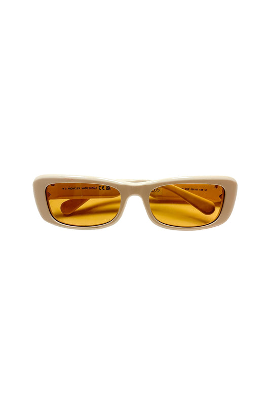 Moncler Cream Sunglasses ML0245, view 2