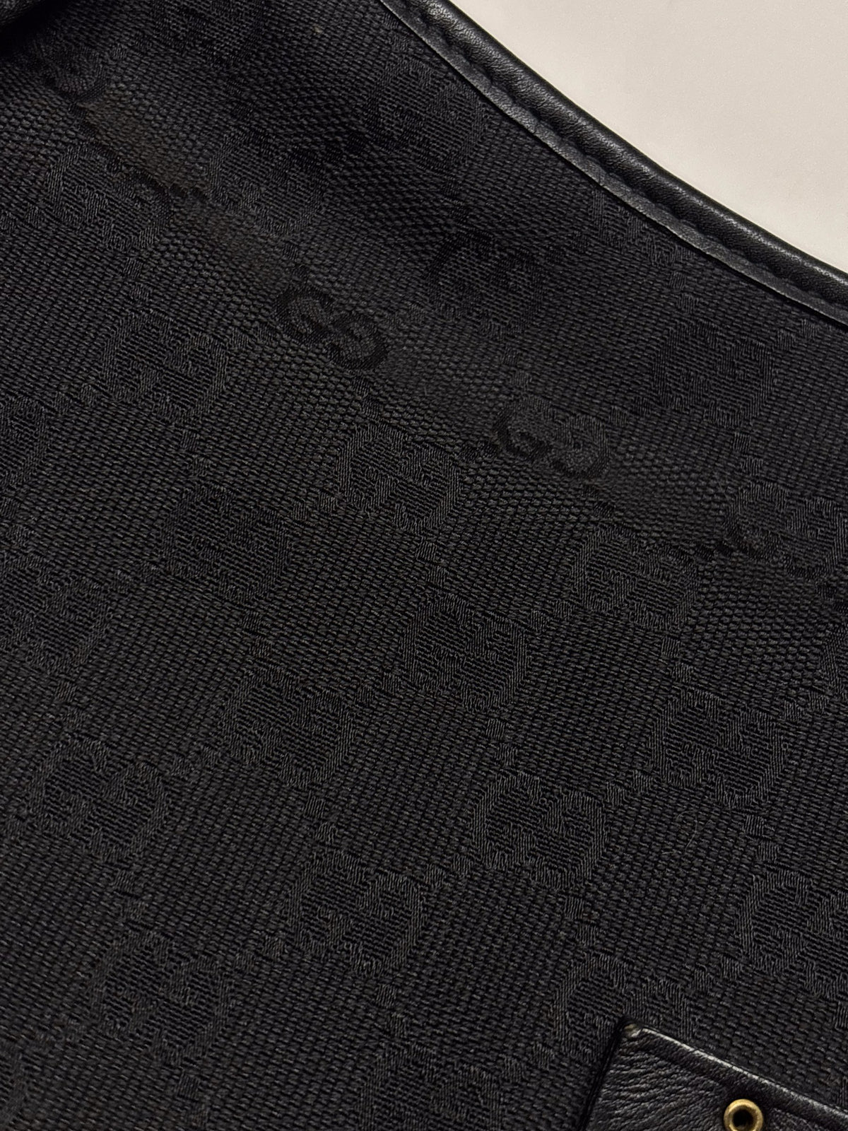 Gucci GG Canvas Buckle Shoulder Bag, view 3